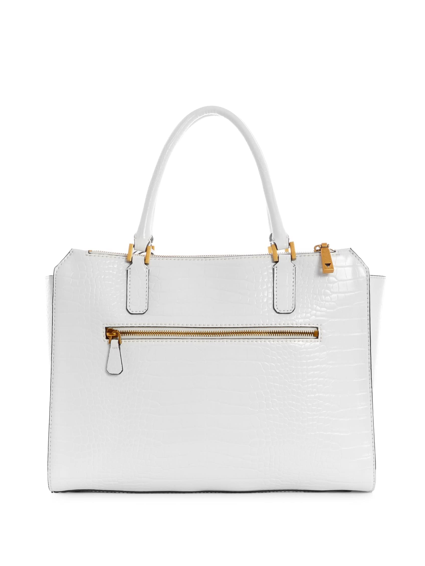 GUESS Raffie Crocodile-Embossed Carryall