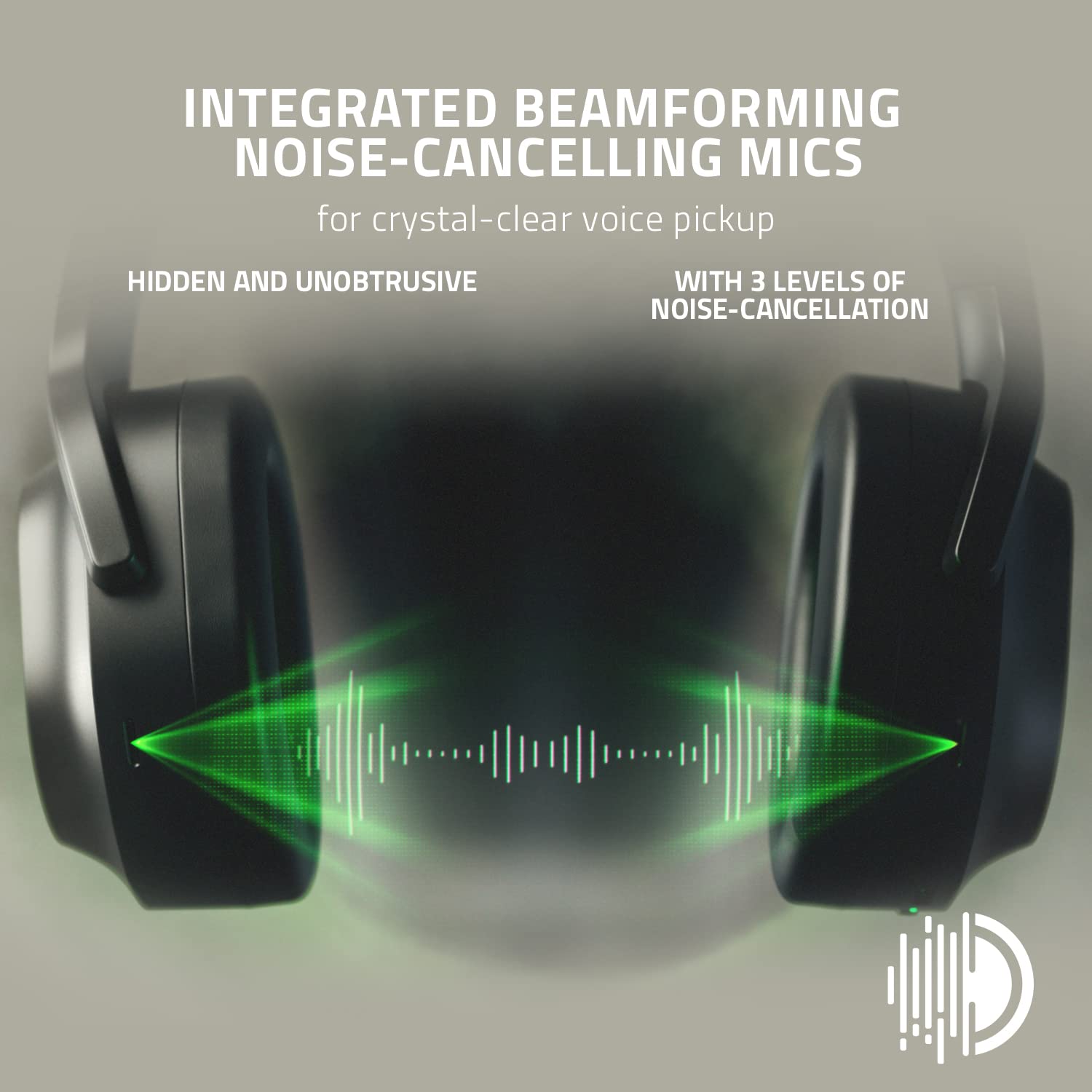 Razer Barracuda Wireless Gaming & Mobile Headset (PC, PlayStation, Switch, Android, iOS): 2.4GHz Wireless + Bluetooth - Integrated Noise-Cancelling Mic - 50mm Drivers - 40 Hr Battery - Black