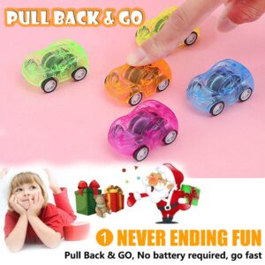 Speedy Panther 36 Pcs Mini Pull Back Cars Set, Pull Back Race Vehicles for Kids, Bulk Party Favors Toys for Treasure Box, Classroom Prizes, Pinata Fillers, Goodie Bag Stuffers for Boys Girls