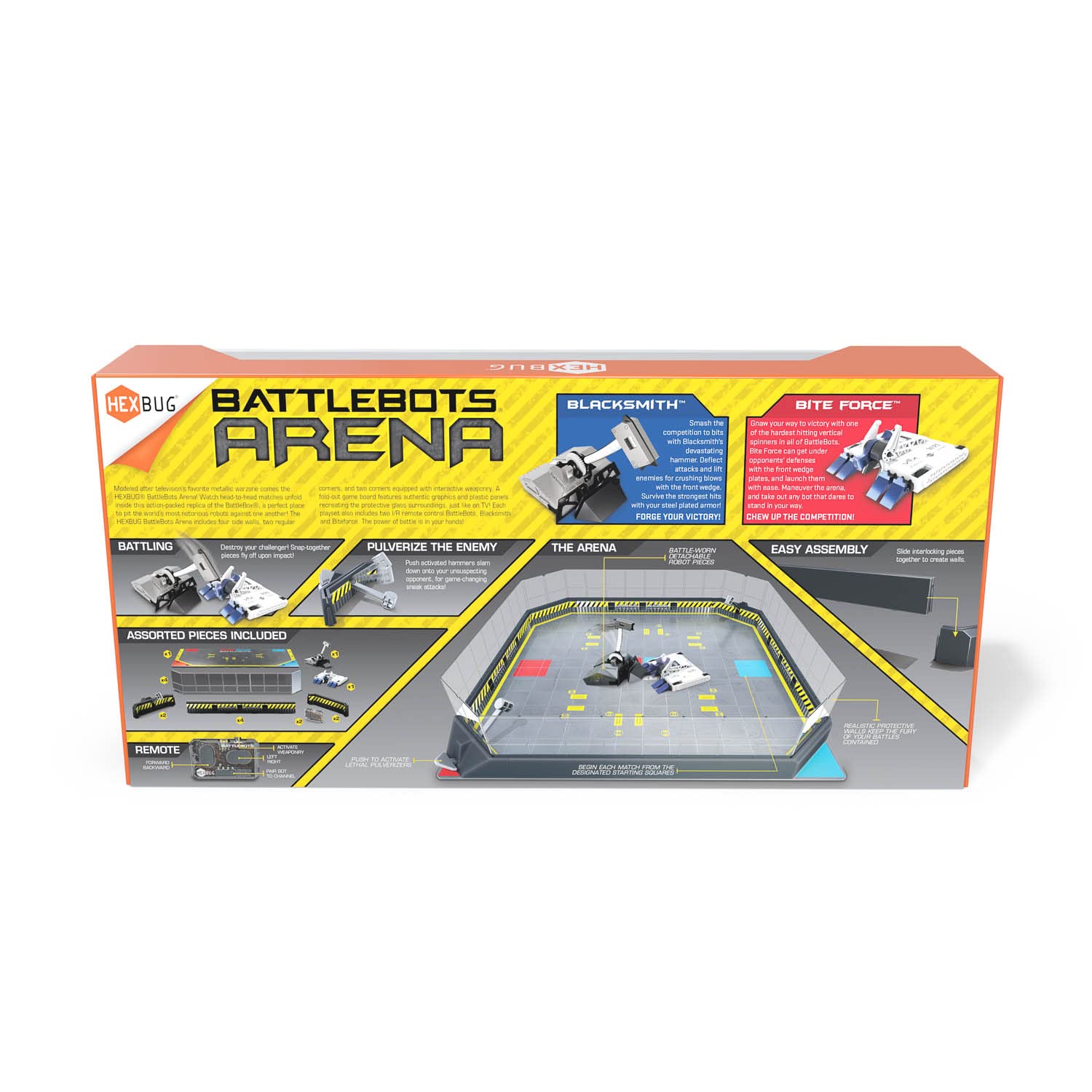 HEXBUG BATTLEBOTS Arena Bite Force and Blacksmith