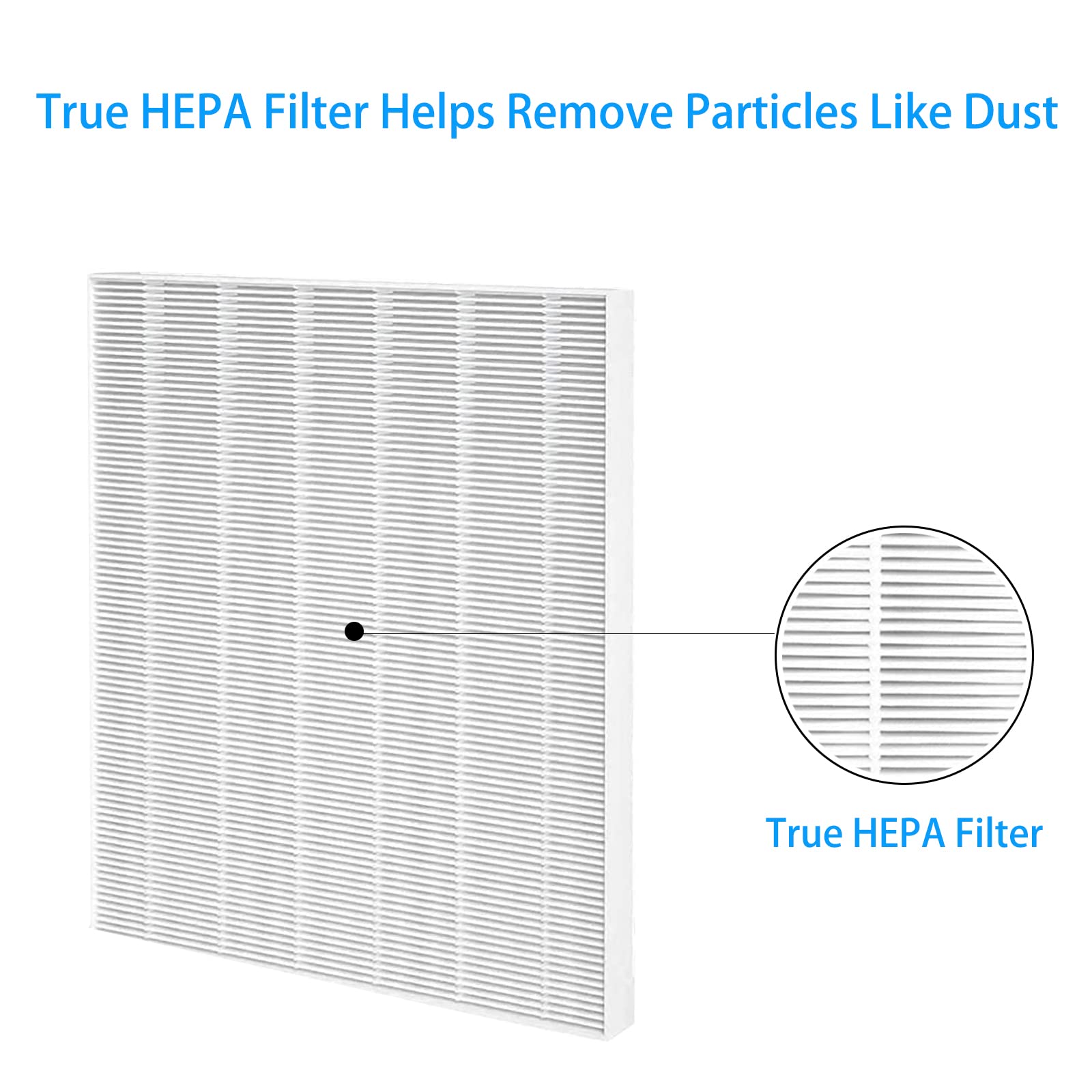 2 Pack True HEPA D4 Replacement Filters Compatible with Winix D480 Air Purifier, Item Number 1712-0100-00, Filter D4