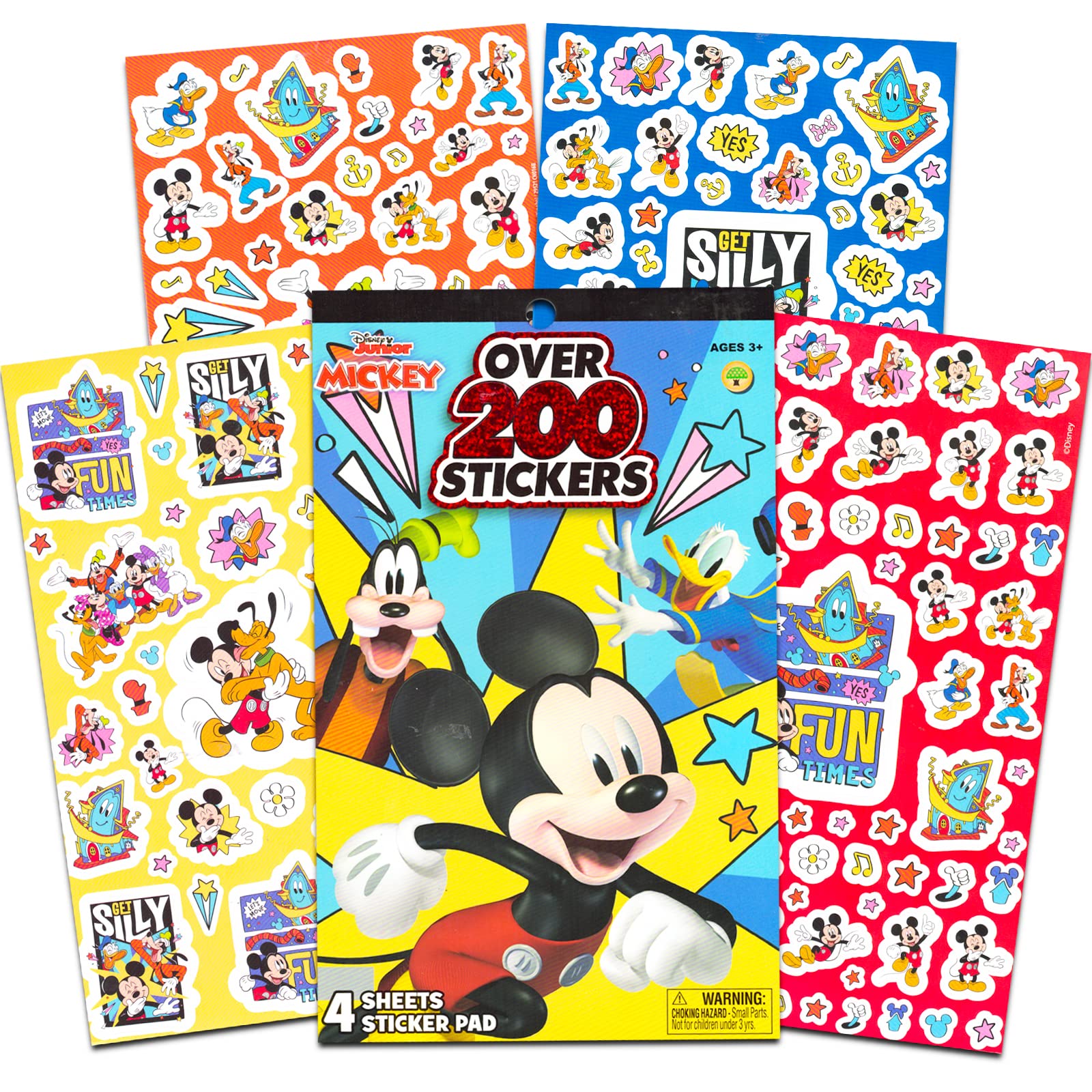 Classic Disney Disney Mickey Mouse Stickers Ultimate Set ~ Mickey Sticker Bundle with Over 800 Stickers Featuring Mickey and Minnie Mickey mouse party supplies