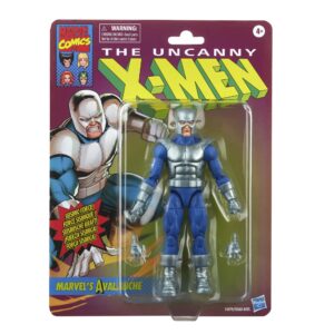 Marvel Legends Series X-Men Classic Avalanche 6-inch Action Figure Toy, for 4+ Years, 2 Accessories