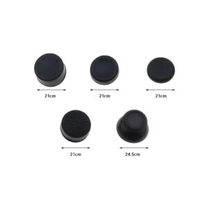 Create idea Set of 15 Joystick Repair Kit Compatible with PS5 DualSense Controllers 3D Analog Joystick Thumb Sticks Thumb Caps Grips with Screwdriver Crowbar