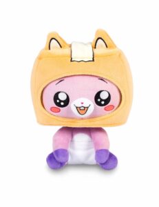 lankybox official merch - baby foxy plush toy - small stuffed plushies - foxy small lanky box toy for kids foxy and boxy