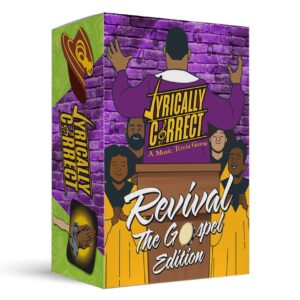 Lyrically Correct Music Trivia Card Game | Multi-Generational Family Gatherings, Adult Game Night and Fun Trivia (The Revival Gospel)