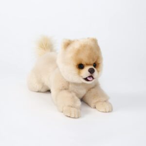 16 Inch- Pomeranian Stuffed Animals Toy Dog,Plush Puppy Realistic Cute Toy Dog Present Gift for Girls Boys