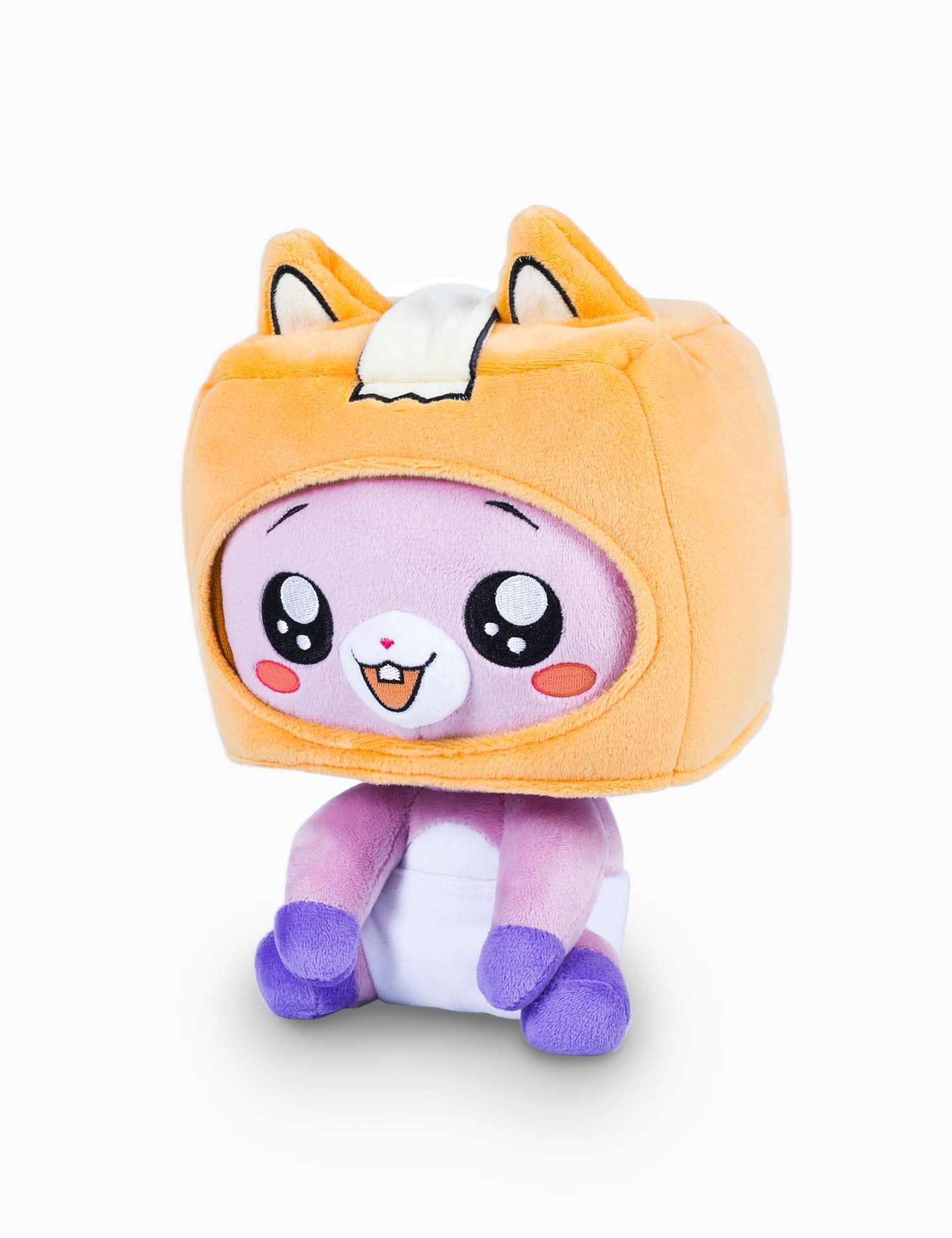 LankyBox Official Merch - Baby Foxy Plush Toy - Small Stuffed Plushies - Foxy Small Lanky Box Toy for Kids Foxy and Boxy