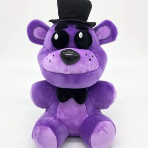 KEOGAU Shadow Freddy 7'' ( in Stock US ) Phantom Freddy- Purple Guy | Fan Made | Night Plush Toy Nightmare Withered Freddy | Freddy Plush Toys