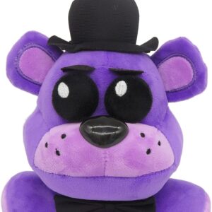 KEOGAU Shadow Freddy 7'' ( in Stock US ) Phantom Freddy- Purple Guy | Fan Made | Night Plush Toy Nightmare Withered Freddy | Freddy Plush Toys