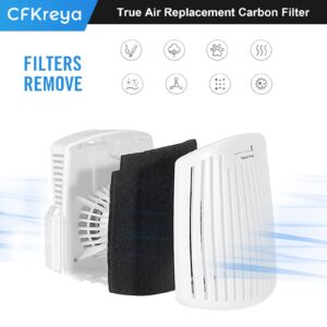 CFKREYA 04383 True Air Replacement Filters Compatible with Hamilton Beach True Purifier Odor Eliminators Model 04383,04384,04530,04531 and 04532,10-Pack