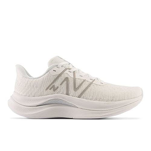 New Balance Women's WFCPRV4 Running Shoe, White/Quartz Grey, 7.5