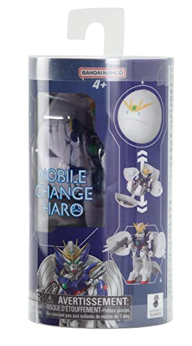 Bandai Namco - Gundam - Wing Gundam Zero (EW), Mobile Change HARO 3.5" Action Figure