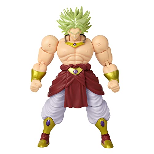 Dragon Stars Series - Dragon Ball Super - Super Saiyan Goku (Battle Damage Ver.) vs Super Saiyan Broly Battle Pack Action Figure Set