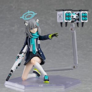 Max Factory figma Blue Archive Blue Sandwolf Shiroko Non-Scale Plastic Painted Action Figure