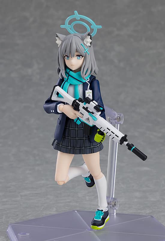 Max Factory figma Blue Archive Blue Sandwolf Shiroko Non-Scale Plastic Painted Action Figure