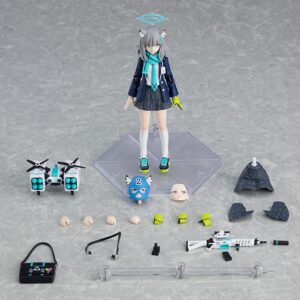 Max Factory figma Blue Archive Blue Sandwolf Shiroko Non-Scale Plastic Painted Action Figure