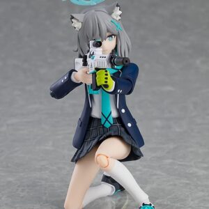 Max Factory figma Blue Archive Blue Sandwolf Shiroko Non-Scale Plastic Painted Action Figure