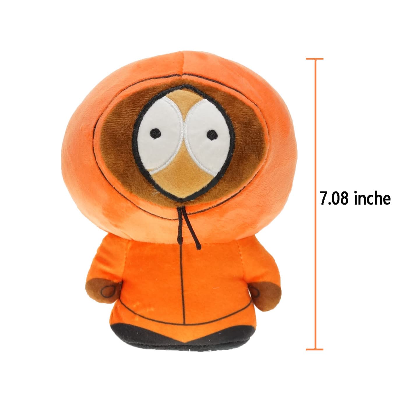 ZJYJING Anime Cartoon Plush Kenny, Soft Cute Cartoon Fan Collection Ornament 7.87" (Kenny)