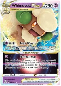 whimsicott vstar - 065/172 - ultra rare - sword & shield: brilliant stars