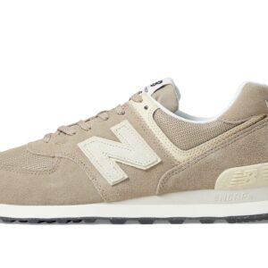 New Balance Unisex 574 V2 Lace-Up Sneaker, Beige/Off White, 7.5 US Men