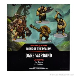 WizKids D&D Icons of The Realms: Ogre Warband