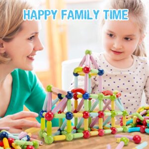 GEPER Magnetic Building Blocks for Kids - Educational Toys for Toddlers and Preschoolers Ages 3 to 8 - Montessori Toys Gifts for Boys and Girls