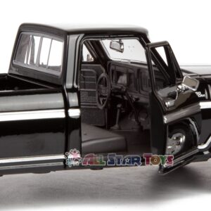 Motormax 1979 Ford F-150 Pickup Classic F150 Pick Up Truck 1:24 Diecast Collectible Model Car Black 79346 All Star Toys Exclusive