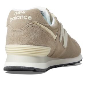 New Balance Unisex 574 V2 Lace-Up Sneaker, Beige/Off White, 7.5 US Men