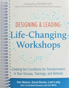 designing & leading life-changing workshops: creating the conditions for transformation in your groups, trainings, and retreats