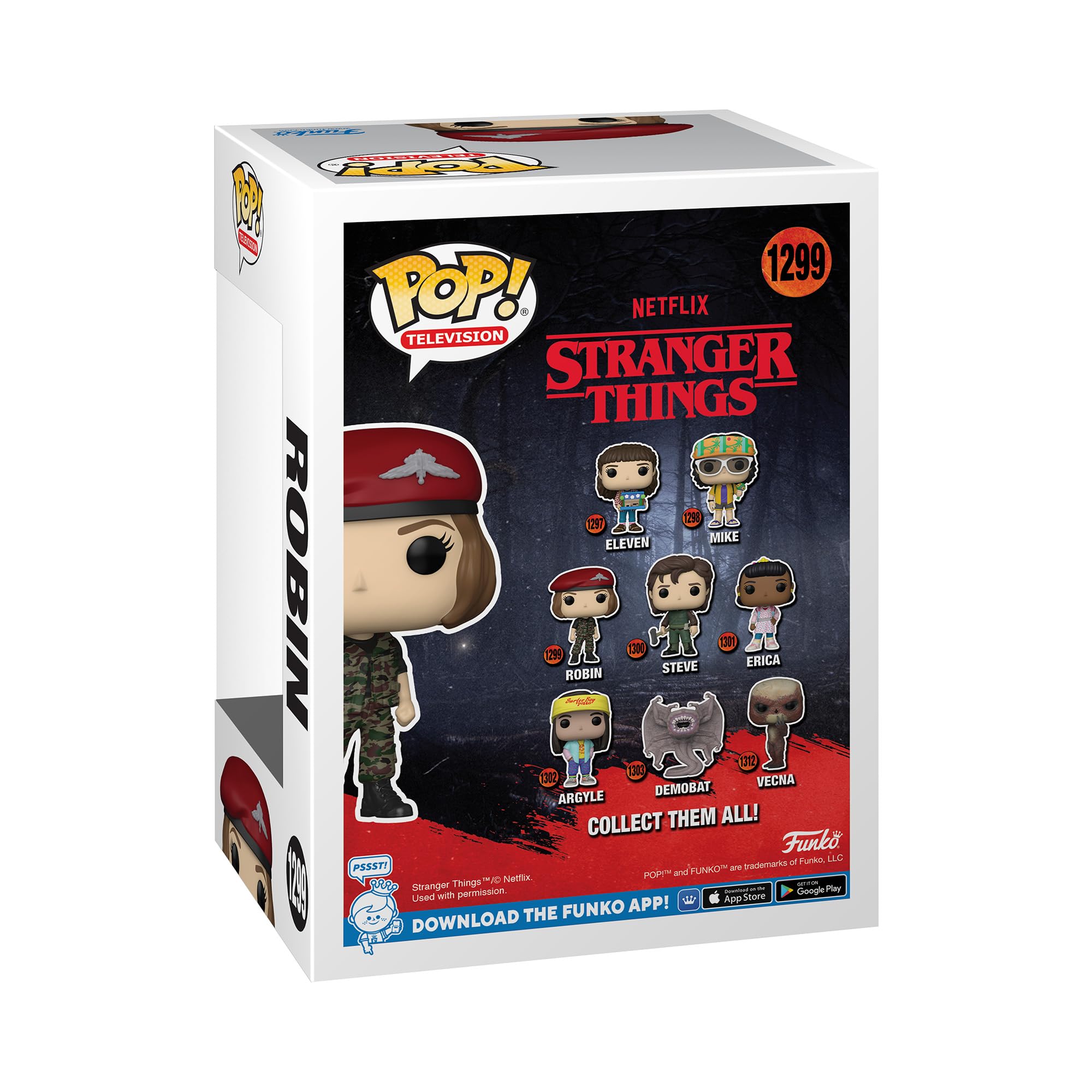 Funko Pop! TV: Stranger Things - Hunter Robin