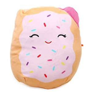 squishmallows oficial kellytoy food squad plush toys soft plush animal (8 inch, fresa pop tart pastry)