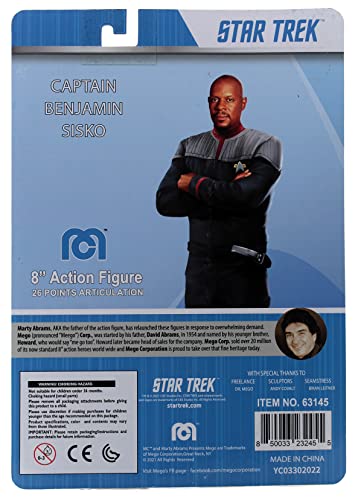 MEGO CORPORATION Star Trek: Deep Space Nine – Captain Sisco 8-Inch Action Figure