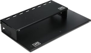 vertex effects tour compact 26-inch x 14-inch pedalboard v2 with tc4 riser