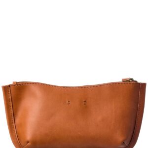 Madewell The Sydney Clutch Bag Burnished Caramel One Size