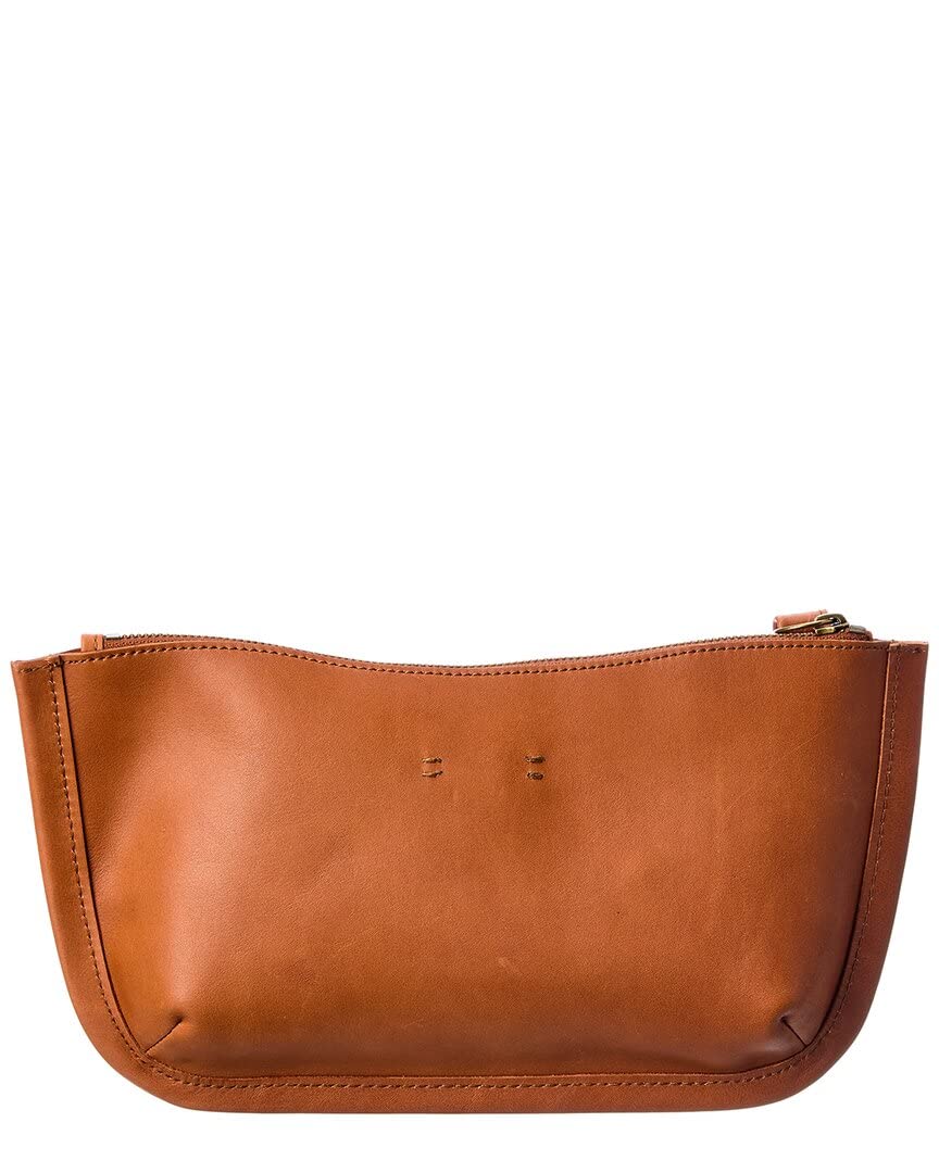 Madewell The Sydney Clutch Bag Burnished Caramel One Size