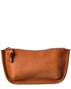 madewell the sydney clutch bag burnished caramel one size