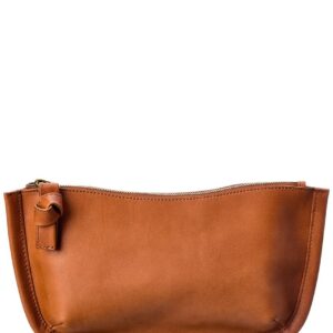 Madewell The Sydney Clutch Bag Burnished Caramel One Size