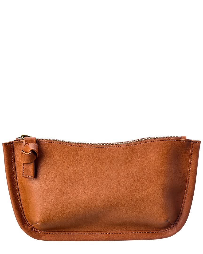 Madewell The Sydney Clutch Bag Burnished Caramel One Size