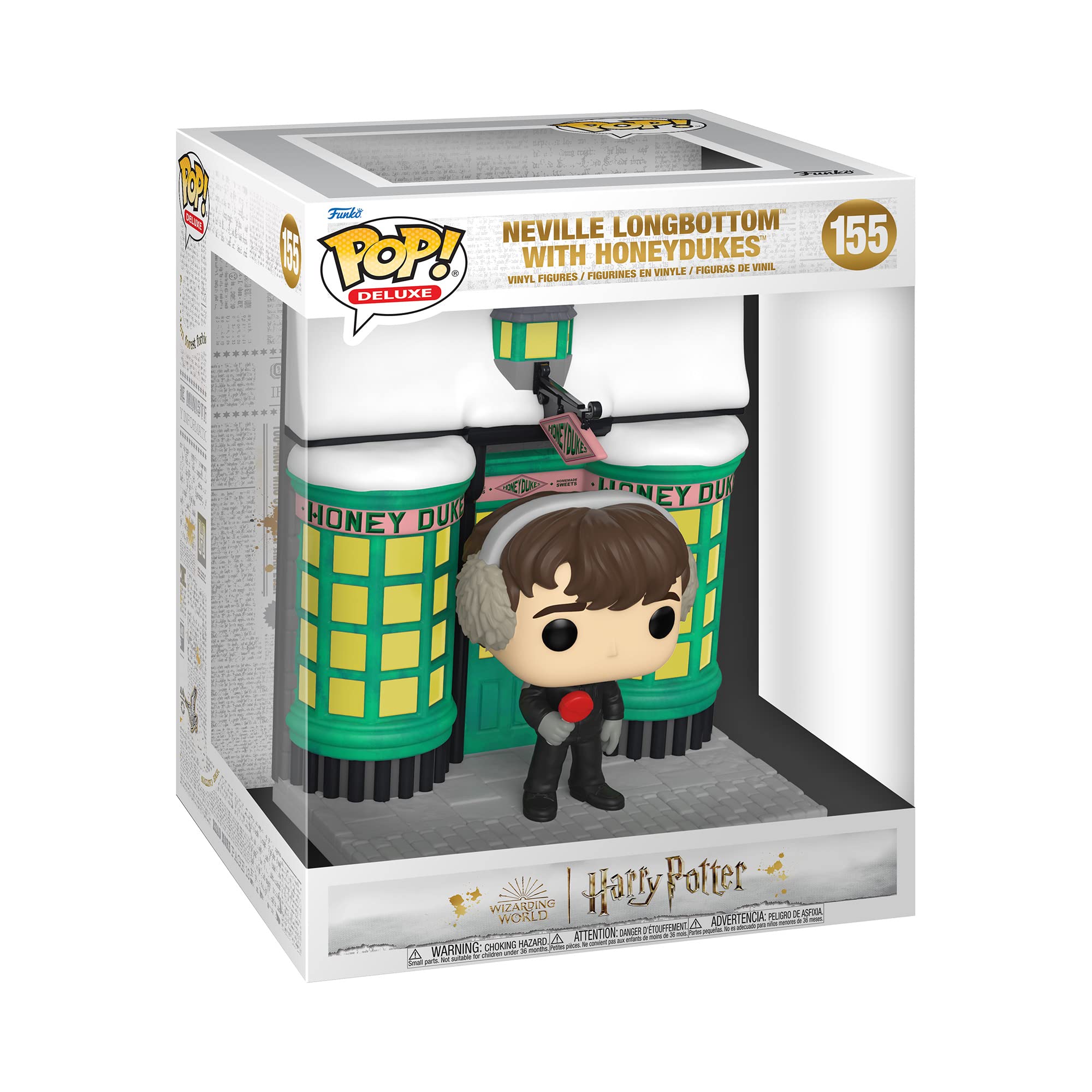 Funko Pop! Deluxe: Harry Potter: Hogsmeade - Neville Longbottom with Honeydukes