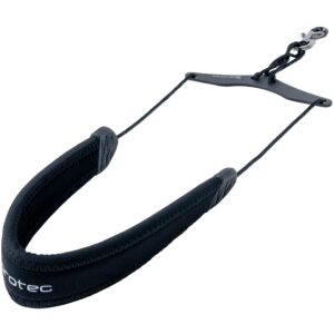 Pro-Tec 22-Inch Neoprene Saxophone Neck Strap with Comfort Bar - Black (Model NB310M)