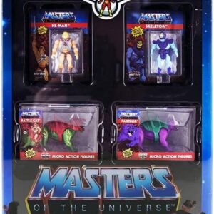 World's Smallest Masters of The Universe Micro Figures Exclusive Collectors Set, Multi