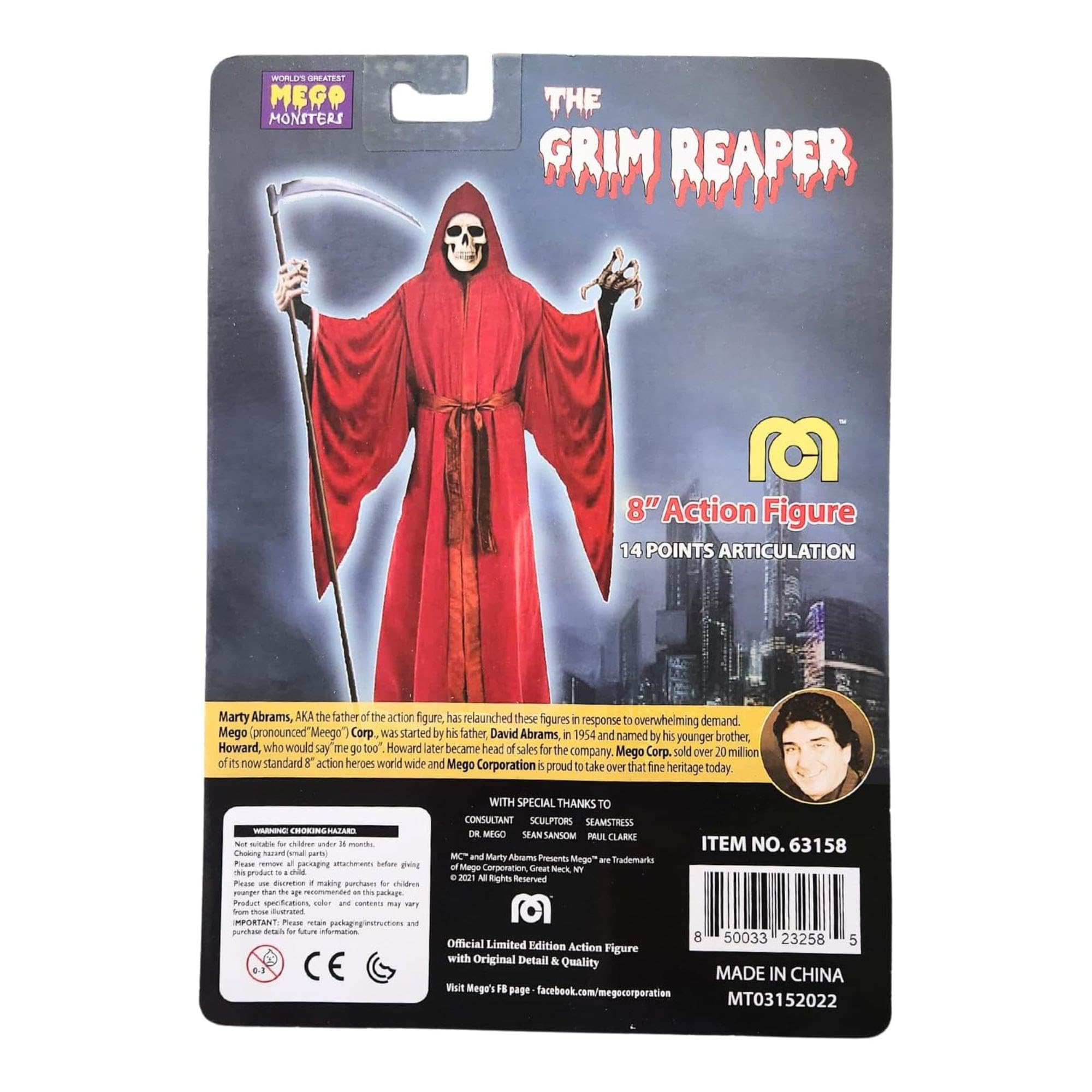 Grim Reaper 8-Inch Action Figure