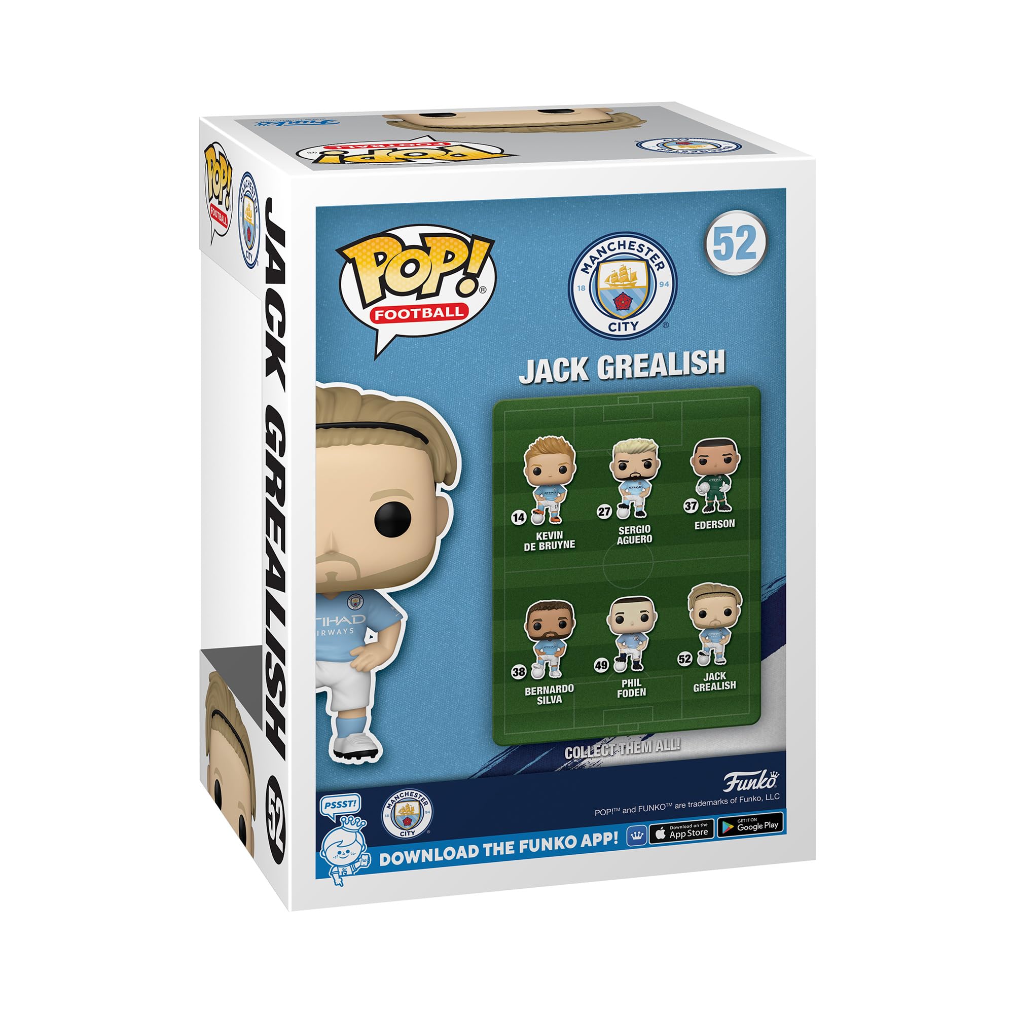 Funko Pop! Football: Manchester City - Jack Grealish