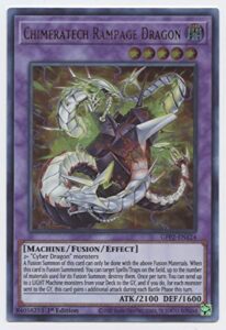 chimeratech rampage dragon - gfp2-en124 - ultra rare - 1st edition