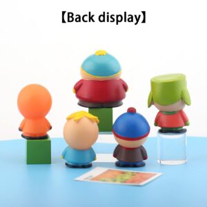 ZJYJING Cartoon Characters Figure Toys Set of 5, Desktop Car Ornament Decorations Average 2.4"