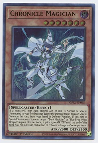 Chronicle Magician - GFP2-EN045 - Ultra Rare - 1st Edition