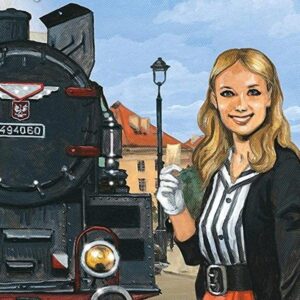 Ticket to Ride Poland Board Game EXPANSION - Train Route-Building Strategy Game, Fun Family Game for Kids & Adults, Ages 8+, 2-4 Players, 30-60 Minute Playtime, Made by Days of Wonder