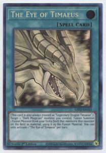 yu-gi-oh! the eye of timaeus - gfp2-en183 - ghost rare - 1st edition