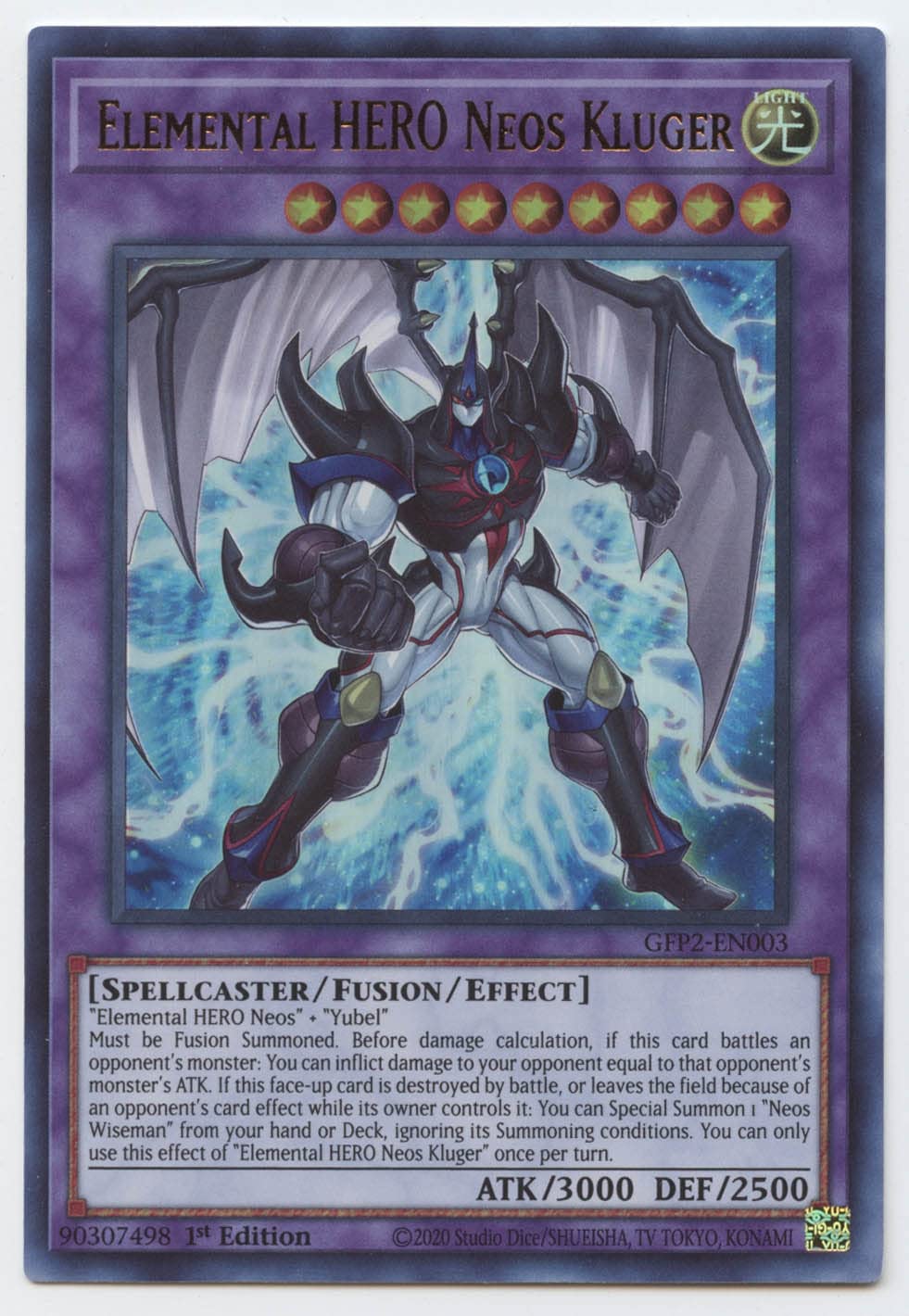 Elemental Hero Neos Kluger - GFP2-EN003 - Ultra Rare - 1st Edition